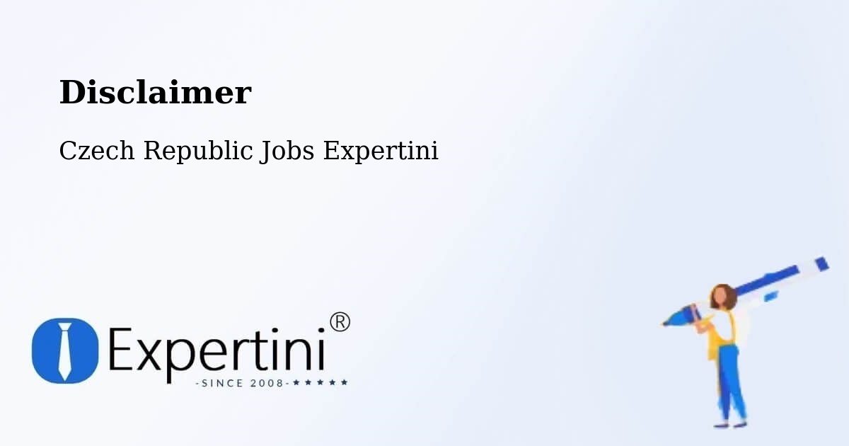 Disclaimer – Libouchec - Czech Republic Jobs Expertini