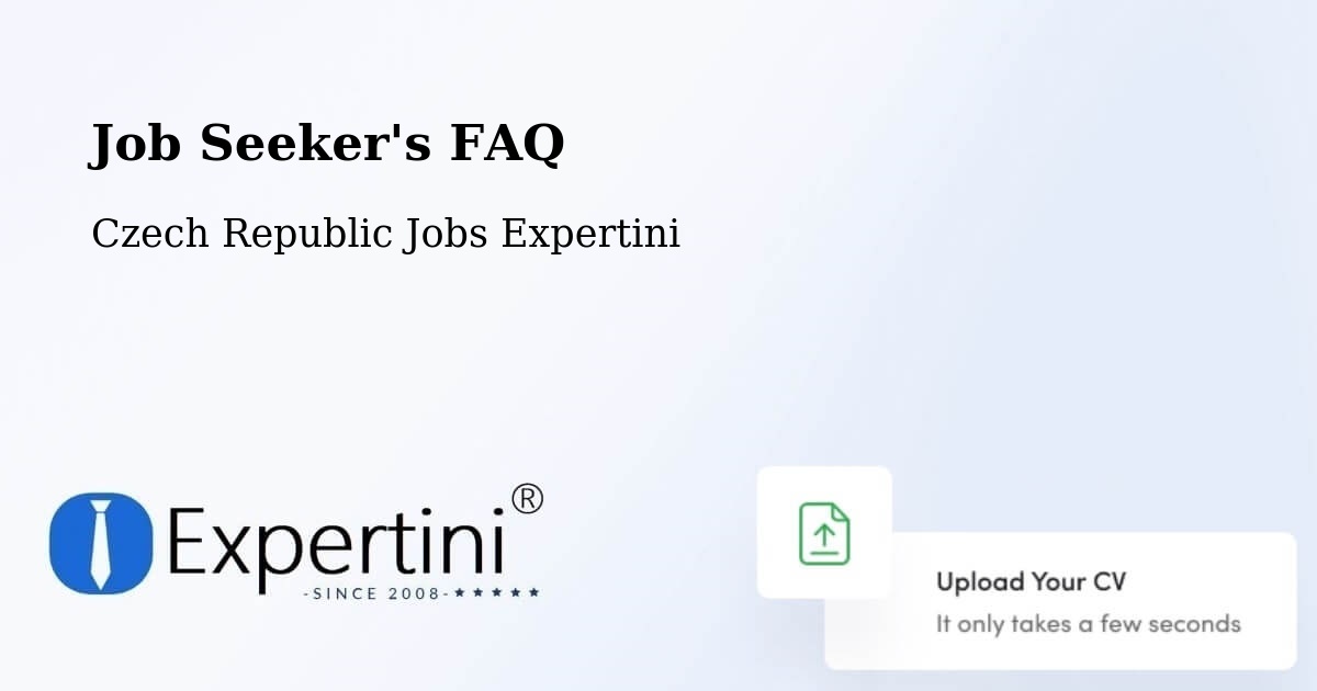 Job Seeker FAQ – Libouchec - Czech Republic Jobs Expertini